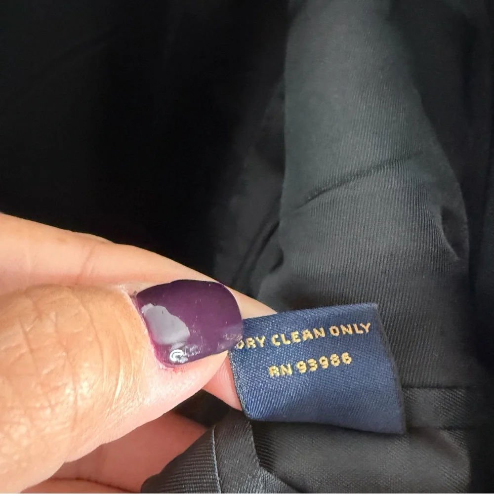 NWOT Brooks Brothers 346 Stretch Men's Black Solid Wool Blazer Size 41R Workwear